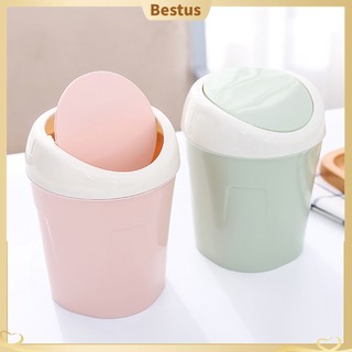 Thùng rác nắp lật mini để bàn tiện dụng