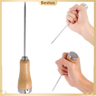 【Bestus】Dụng Cụ Nghiền Đá Bằng Thép Không Gỉ Tay Cầm Gỗ