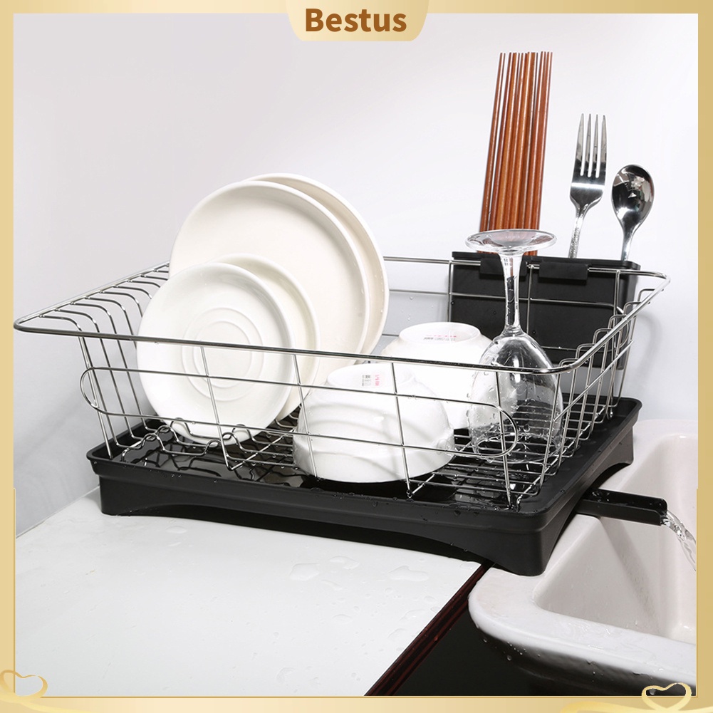 【Bestus】Khay úp chén bát bằng thép không gỉ tiện dụng cho nhà bếp
