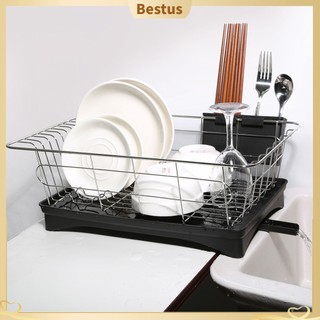 【Bestus】Khay úp chén bát bằng thép không gỉ tiện dụng cho nhà bếp