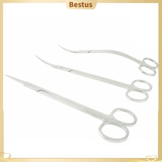 【Bestus】Kéo cắt tỉa cây thủy sinh hồ cá bằng thép không gỉ chăm sóc