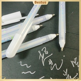 【Bestus】Bút gel mực trắng 0.8mm ghi chép trang trí tiện dụng