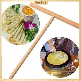 【Bestus】Dụng Cụ Làm Bánh Crepe Bằng Gỗ Tiện Dụng Cho Nhà Bếp Diy