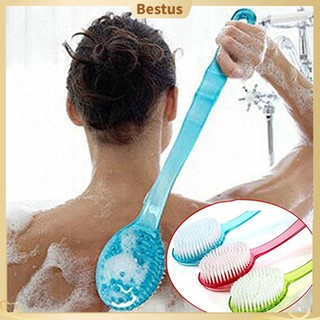 【Bestus】Bàn chải tay cầm cán dài chà lưng giúp tẩy tế bào chết