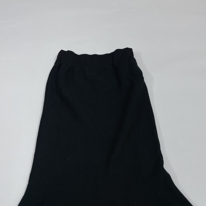 Chân váy dệt len co giãn y2k 2hand