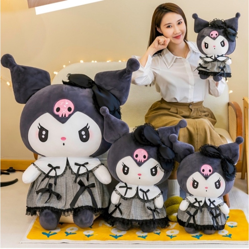 Gấu Bông Kuromi - Thỏ Melody hàng cao cấp