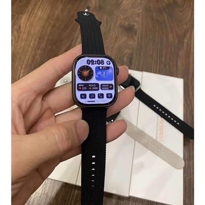 Đồng Hồ HK9 Pro Gen 2- Siêu Phẩm Seri 8 2023, 2.02inch Amoled Cong Tràn Viền, 45mm, La Bàn, NFC, Nghe Gọi, Chat GPT