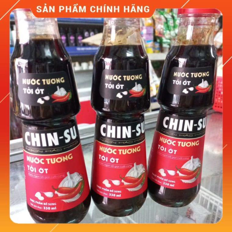 Nước tương xì dầu chinsu tỏi ớt