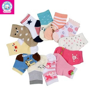 [HelloBB] size sơ sinh đến 7 tuổi - Vớ cổ cao và cổ thấp BabyOne (size 0-6m, 6-12m, 1-2year, 3-5year, 5-7year)