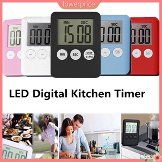 <lowerprice> Thin Cooking Digital Timer Kitchen Time Countdown Alarm Clock Baking Pizza Tool