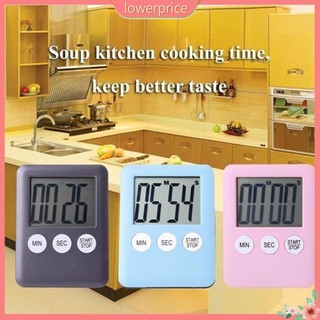[Haloppe] Nấu ăn mỏng Hẹn giờ kỹ thuật số Thời gian nhà bếp Đồng hồ báo thức đếm ngược Công cụ làm bánh Pizza