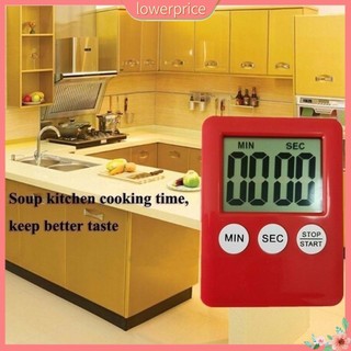 [Haloppe] Nấu ăn mỏng Hẹn giờ kỹ thuật số Thời gian nhà bếp Đồng hồ báo thức đếm ngược Công cụ làm bánh Pizza
