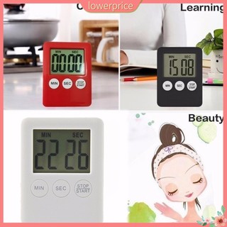 [Haloppe] Nấu ăn mỏng Hẹn giờ kỹ thuật số Thời gian nhà bếp Đồng hồ báo thức đếm ngược Công cụ làm bánh Pizza