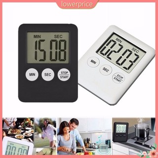 [Haloppe] Nấu ăn mỏng Hẹn giờ kỹ thuật số Thời gian nhà bếp Đồng hồ báo thức đếm ngược Công cụ làm bánh Pizza