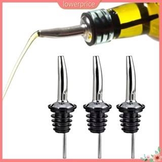 <lowerprice> 2Pcs Stainless Steel Liquor Oil Wine Bottle Pourer Dispenser Cap Spout Stopper