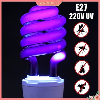 <lowerprice> Bóng Đèn Tia Cực Tím Tiết Kiệm Năng Lượng 220v E27 Chất Lượng Cao