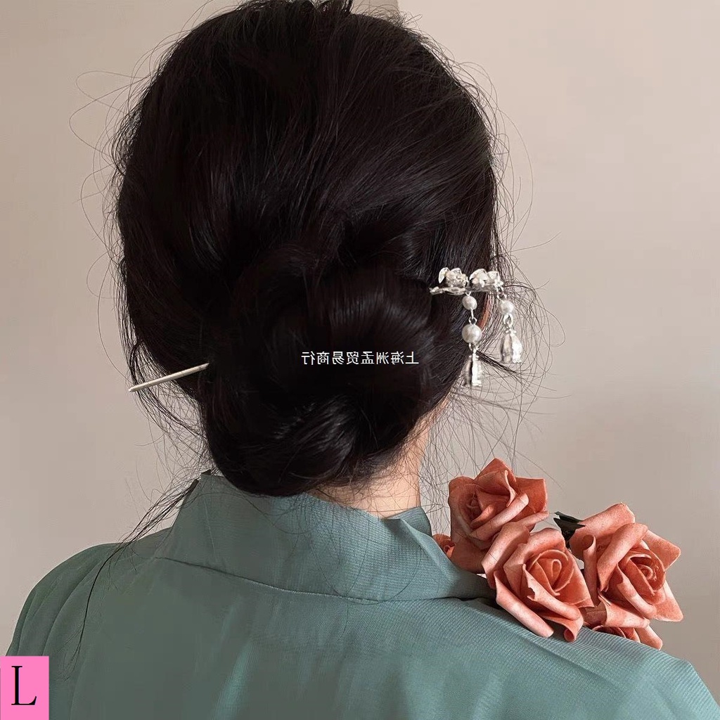 Trâm Cài Tóc Hình Bướm Bằng Kim Loại Phong Cách Trung Hoa Cổ Điển Thời Trang Mùa Hè Mới Cho Nữ