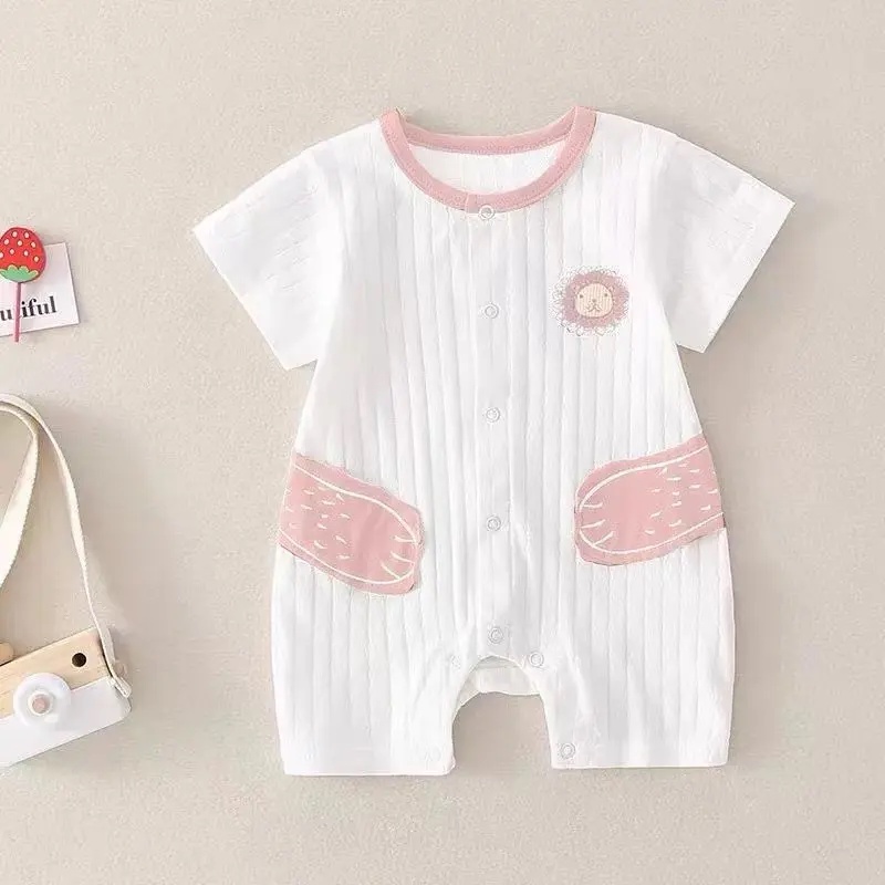 Rập giấy bộ body đùi cộc tay cho bé trai, bé gái