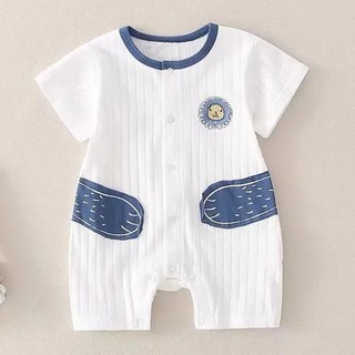 Rập giấy bộ body đùi cộc tay cho bé trai, bé gái