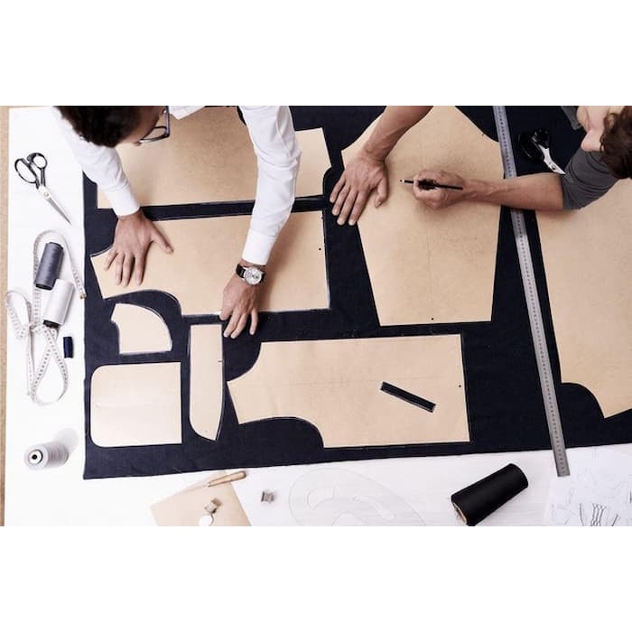 Rập giấy bộ body đùi cộc tay cho bé trai, bé gái