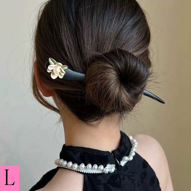 Trâm Cài Tóc Bằng Gỗ Phối Tua Rua Phong Cách Trung Hoa Cổ Điển Mới