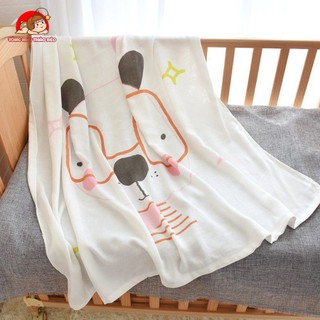 Chăn lụa sợi tre cho bé mềm mát thoáng khí