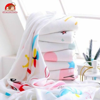 Chăn lụa sợi tre cho bé mềm mát thoáng khí