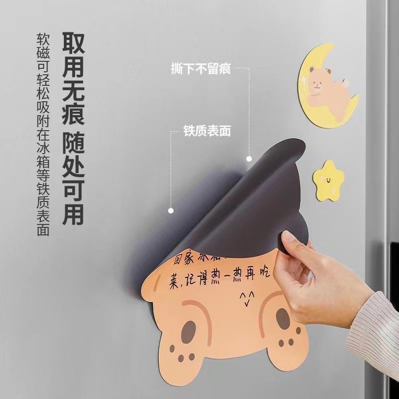 Nam Châm Dán Tủ Lạnh Hình Bảng Ghi Chú Kiểu Nhật Bản Sáng Tạo