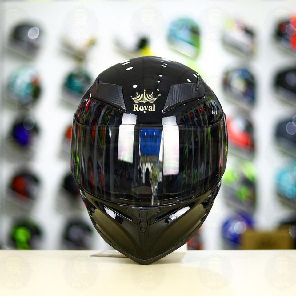 Mũ Fullface Royal M138B Đen Bóng