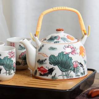 Kính bộ ấm trà bằng thủy tinh cao cấp tiện lợi dễ sử dụng