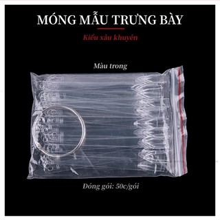 Móng QUE VUÔNG  học nail - móng que tập sơn - dũa form
