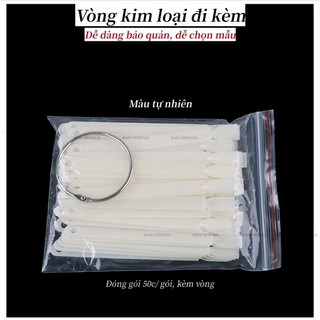 Móng QUE VUÔNG  học nail - móng que tập sơn - dũa form