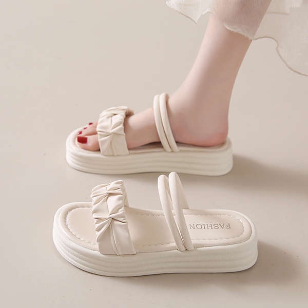 Sandal Đi Biển Mùa Hè 2023 Đế Dày Phong Cách Mới Cho Nữ