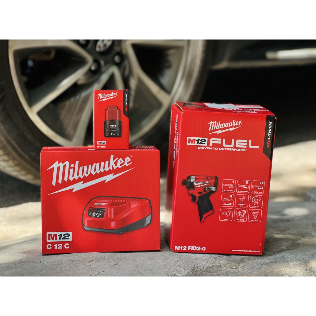 Bộ máy vít M12 FID2 MILWAUKEE Chính hãng