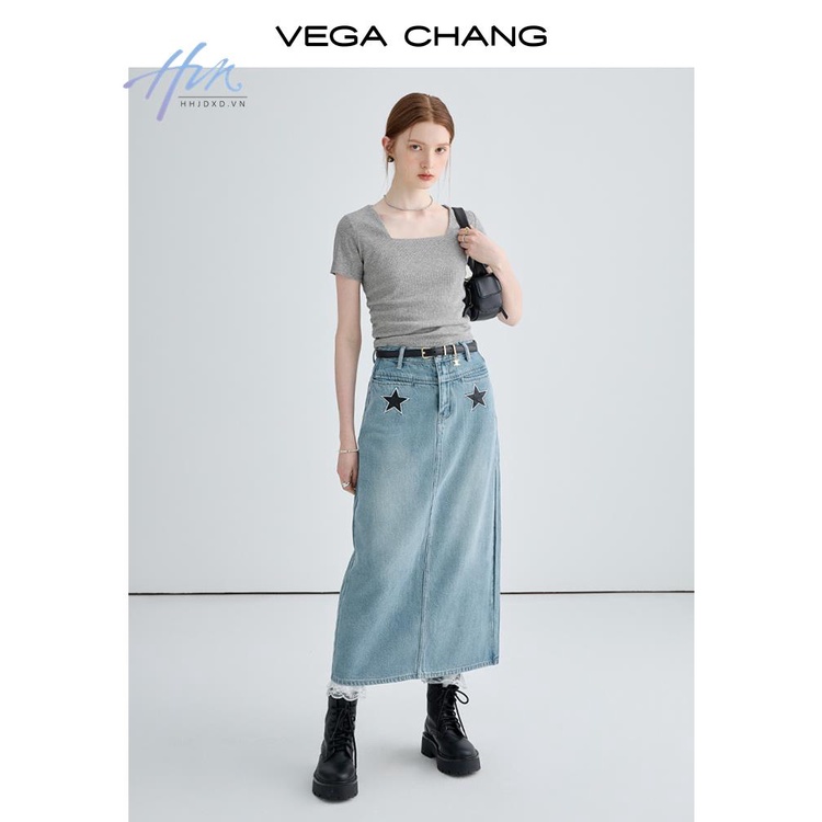 Áo Thun Ngắn Tay Cổ Vuông Màu Trơn Thời Trang Mùa Hè Mới 2023 Cho Nữ