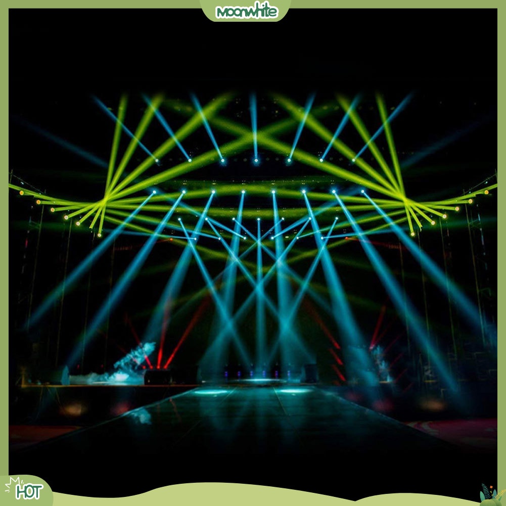 (MOONWHITE) Đèn led RGB gọn nhẹ đa năng tiện dụng chiếu sáng sân khấu/ quán bar/ câu lạc bộ
