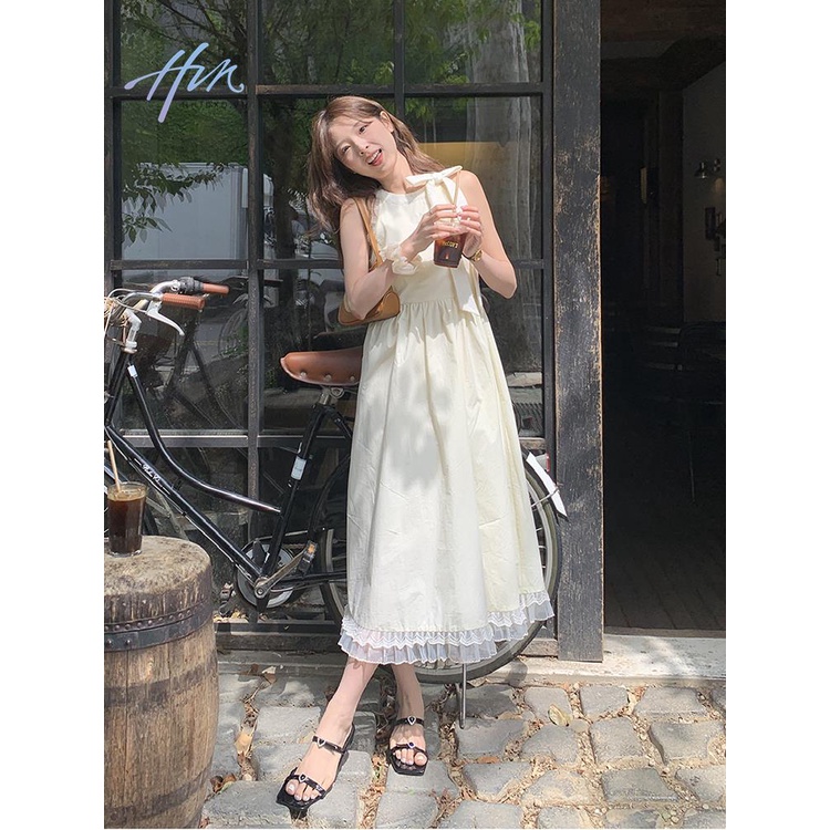 Đầm Dáng Dài Không Tay Thiết Kế Mới Thời Trang Mùa Hè 2023 Theo Phong Cách Hàn Quốc