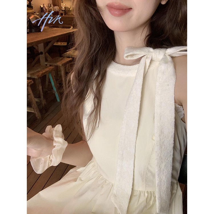 Đầm Dáng Dài Không Tay Thiết Kế Mới Thời Trang Mùa Hè 2023 Theo Phong Cách Hàn Quốc