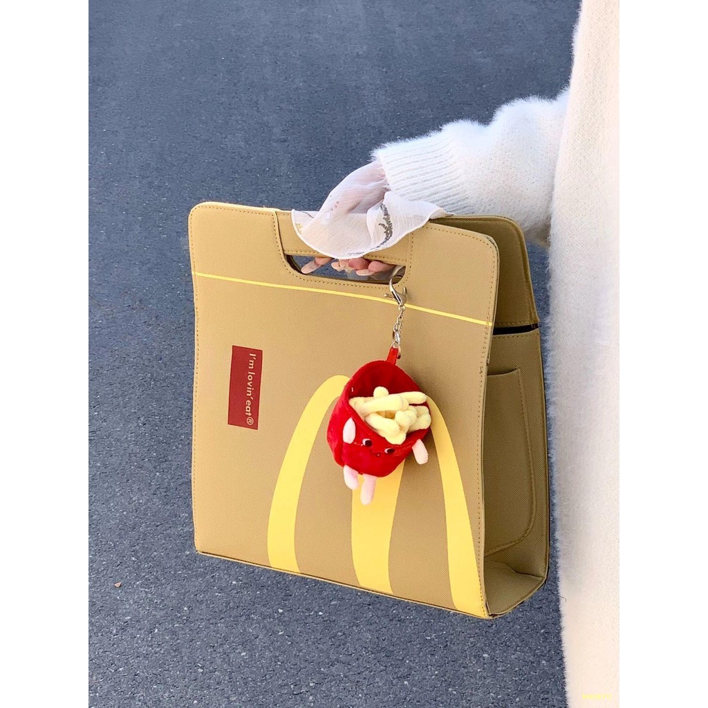 Túi tote nữ McDonald s tote bag đeo vai dung tích lớn đi làm