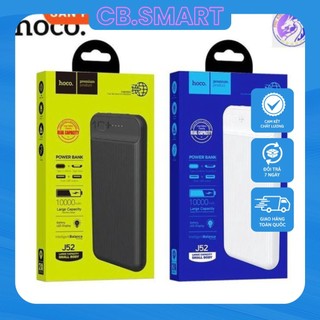 Sạc dự phòng 10000 mah hàng chính hãng hoco j52/ hoco j72 - bảo hành 12 tháng