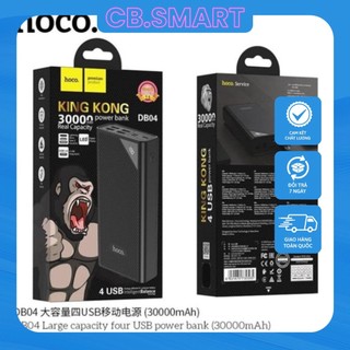 Sạc dự phòng hoco db04 30000 mah hỗ trợ sạc nhanh