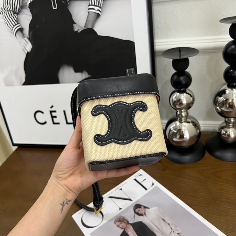 Túi C dáng hộp size14 mini. Ảnh video hàng về