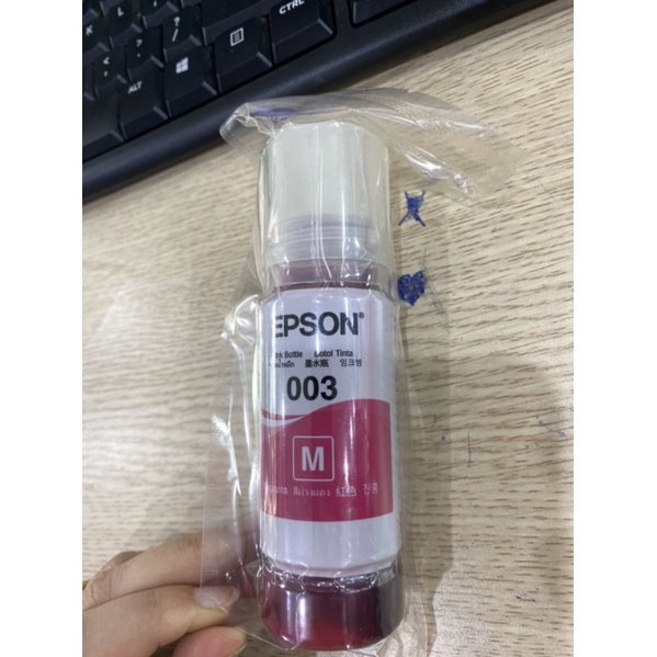 Bộ mực 4 màu 003 dùng cho máy in epson L1110/L1210/L3110/L3150/L4150