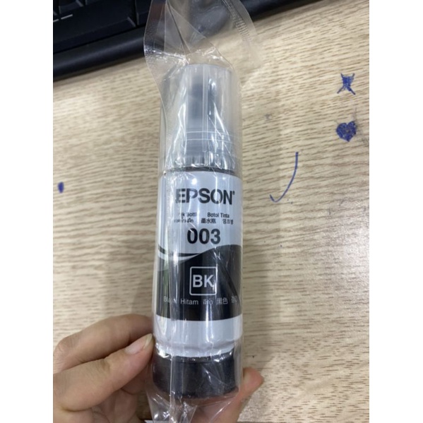 Bộ mực 4 màu 003 dùng cho máy in epson L1110/L1210/L3110/L3150/L4150