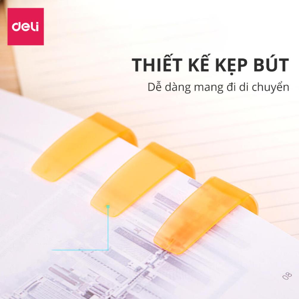 Bút Highlight Bút Nhớ Dòng Đánh Dấu Dạ Quang Take Note Ghi Chú Deli - Bút Highlighter Nhanh Khô - Màu Ngẫu Nhiên