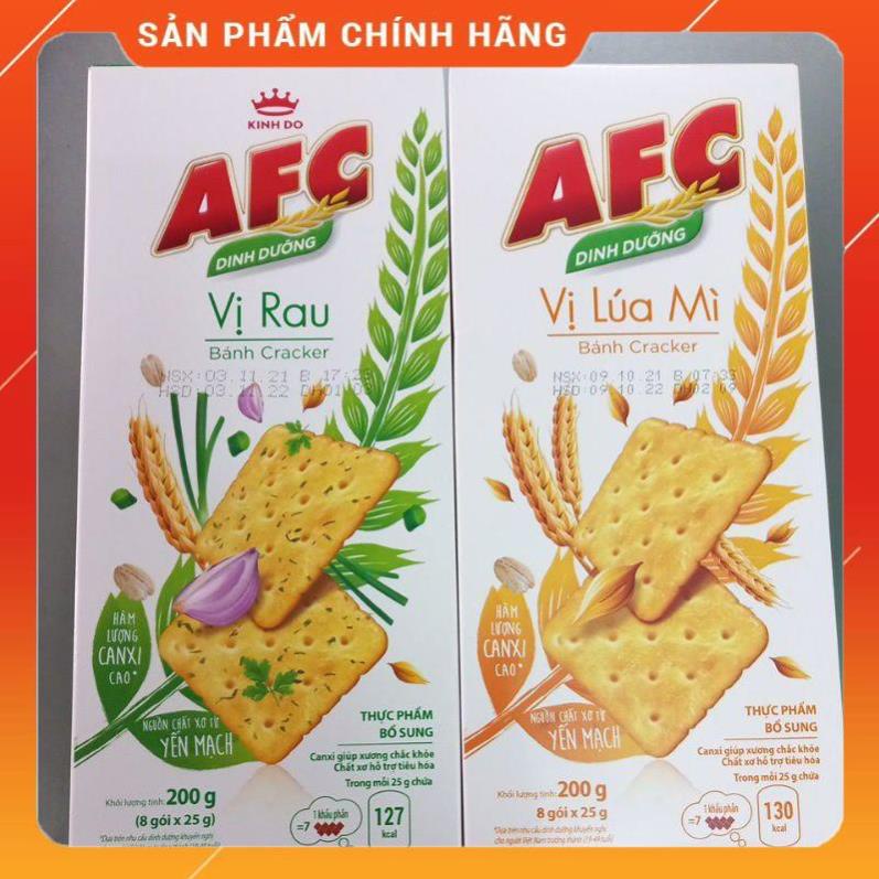 Bánh AFC Vị rau, lúa mì 200g