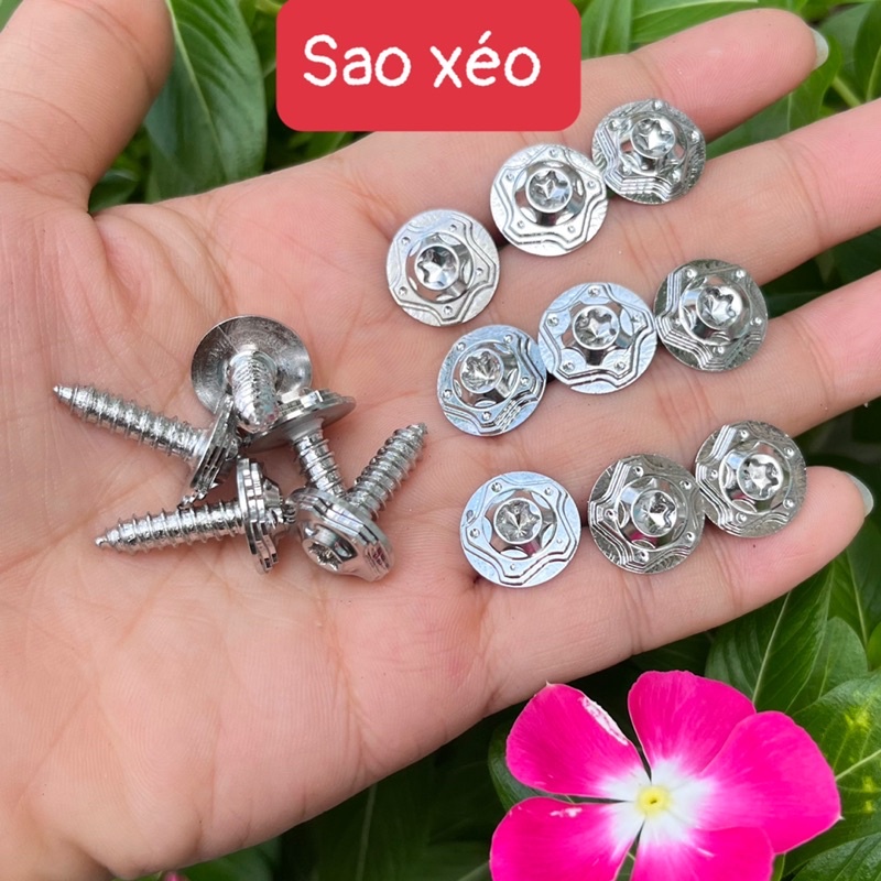 Ốc áo Ya 5li xoắn inox 304 cho xe máy