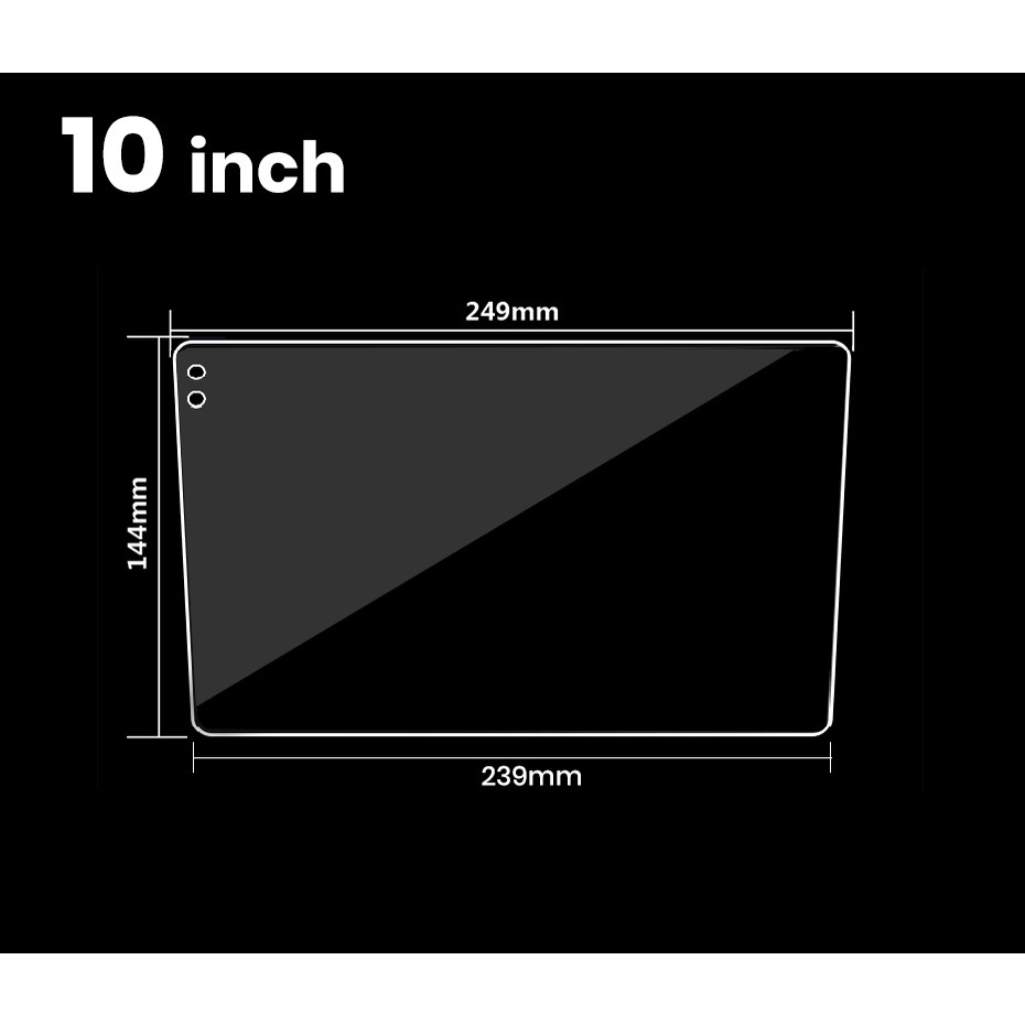 SALE Miếng Dán Kính Cường Lực Màn Hình Định Vị GPS Cho Xe Hơi 9 / 10.1 Inch phukienxehoi