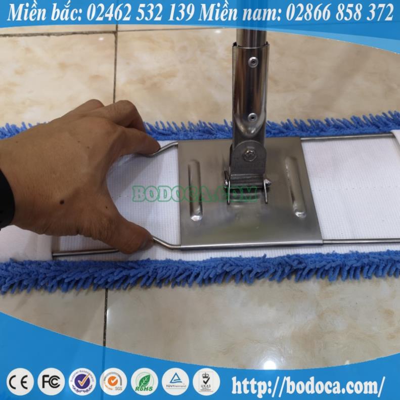 Cây lau nhà Microfiber Tâm An 45cm-60cm-90cm cán rút