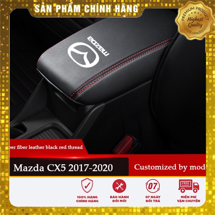 Mới về Đệm Lót Hộp Tỳ Tay Cho Xe Hơi 2017-2020 Mazda CX-5 CX5 phukienxehoi